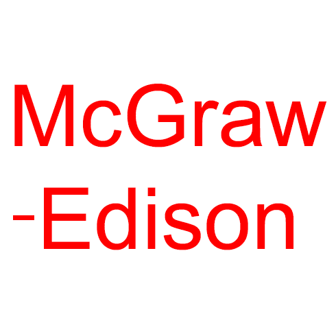 McGraw-Edison : Brand Short Description Type Here.